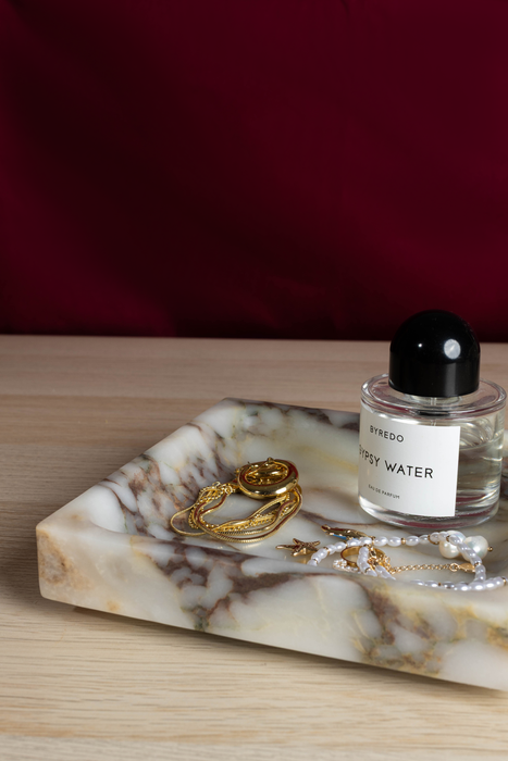 Pietra Square Marble Tray - Calacatta Viola