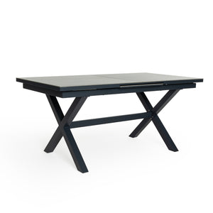 Marley Extendable Outdoor Dining Table - Charcoal - Raffinata