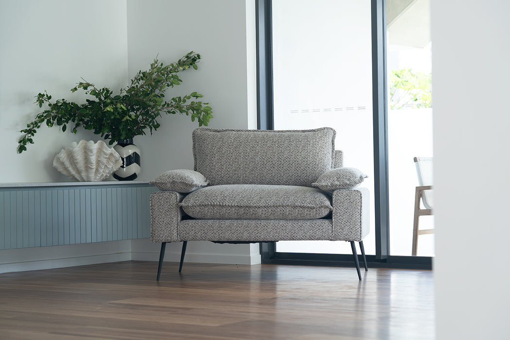 Marly Sofa 1 Seater - Mottled Taupe