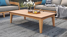 Maroochydore Outdoor Coffee Table - Rectangular - Natural