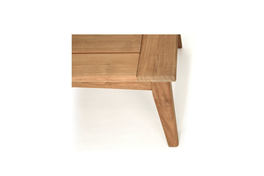 Maroochydore Outdoor Coffee Table - Rectangular - Natural