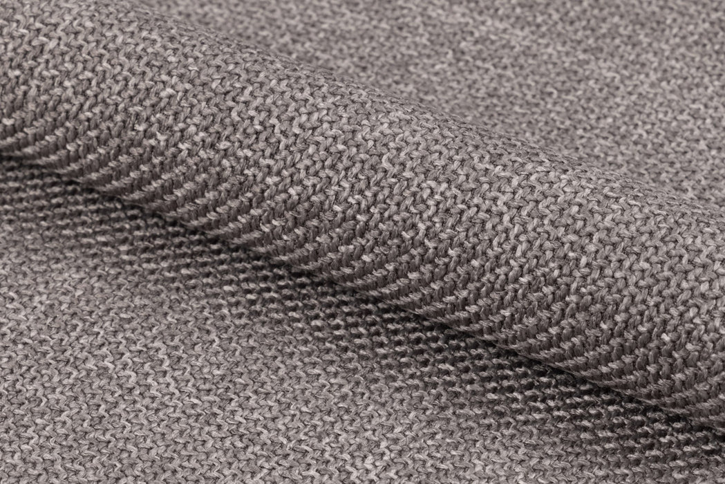 Maya Chair #34 Grey Fabric/Black Powdercoated Steel Legs