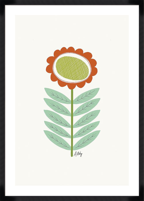 Mid Mod Flower III Wall Art