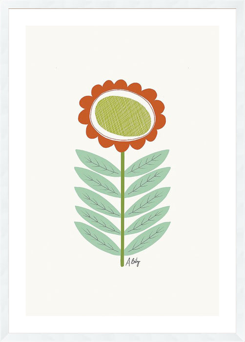 Mid Mod Flower III Wall Art