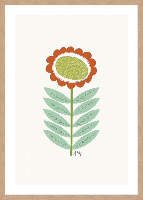Mid Mod Flower III Wall Art