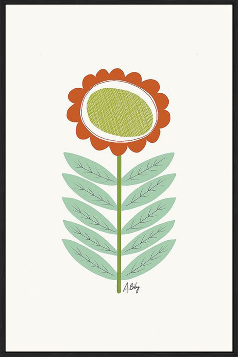 Mid Mod Flower III Wall Art