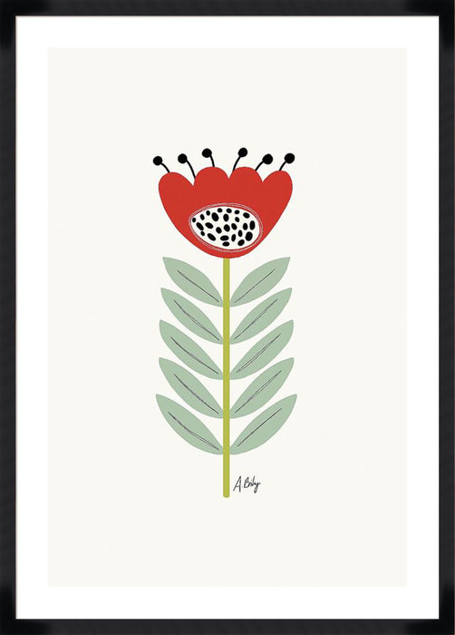 Mid Mod Flower II Wall Art