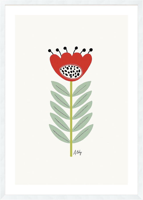 Mid Mod Flower II Wall Art