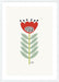 Mid Mod Flower II Wall Art
