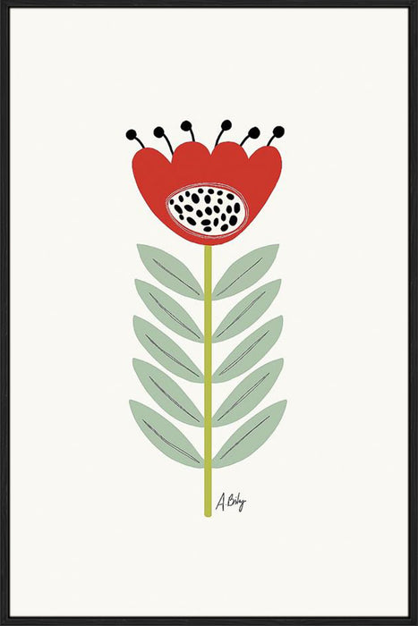 Mid Mod Flower II Wall Art
