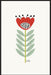 Mid Mod Flower II Wall Art