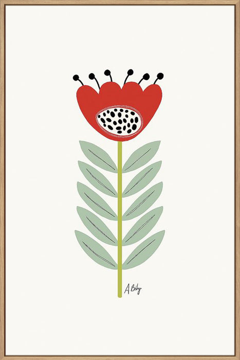 Mid Mod Flower II Wall Art