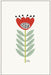 Mid Mod Flower II Wall Art