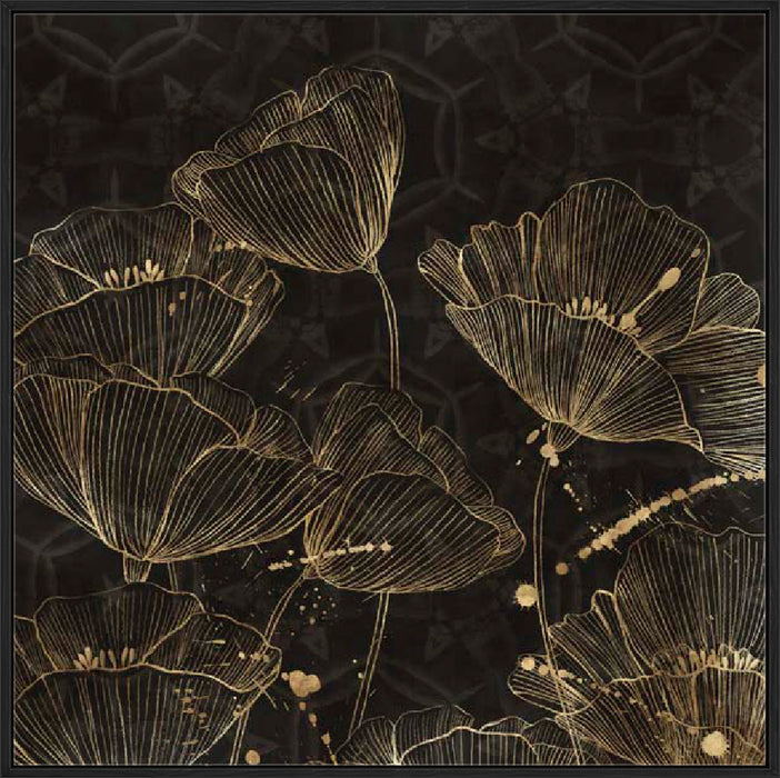 Midnight Blossoms II Wall Art