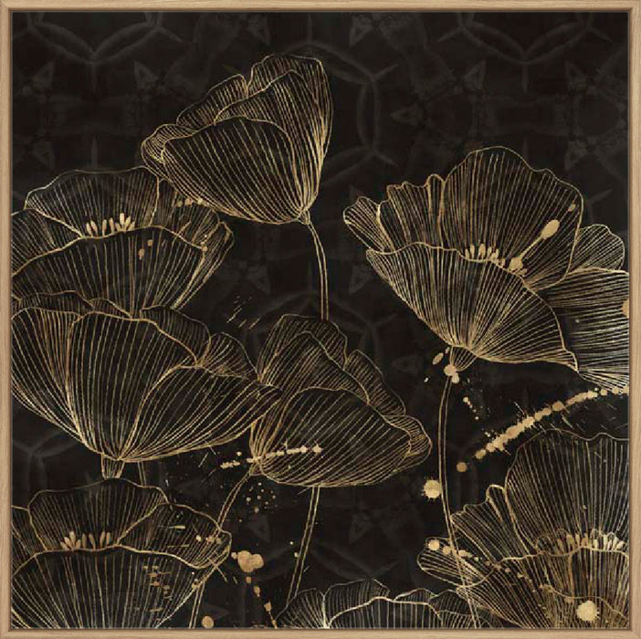 Midnight Blossoms II Wall Art