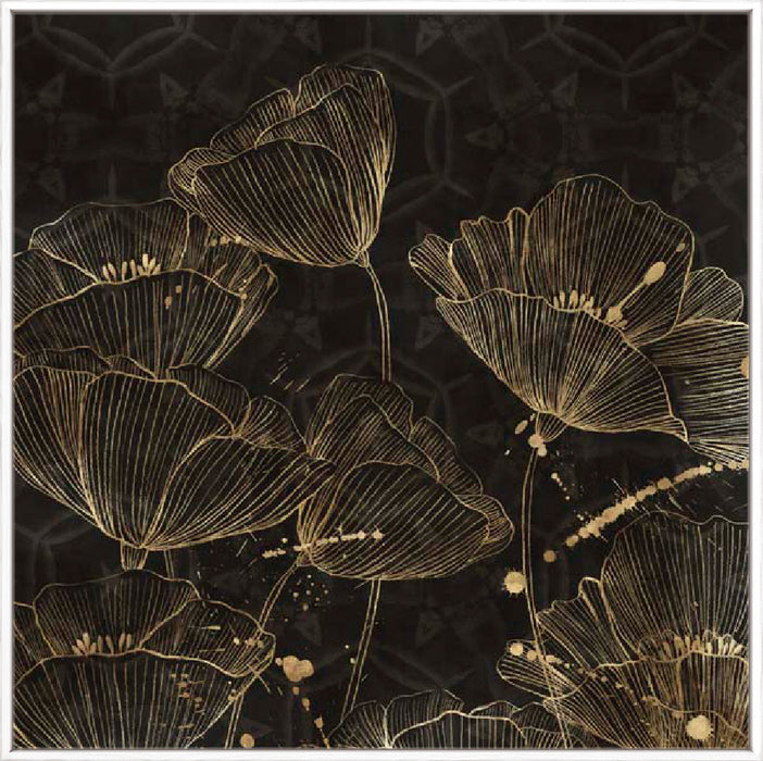 Midnight Blossoms II Wall Art