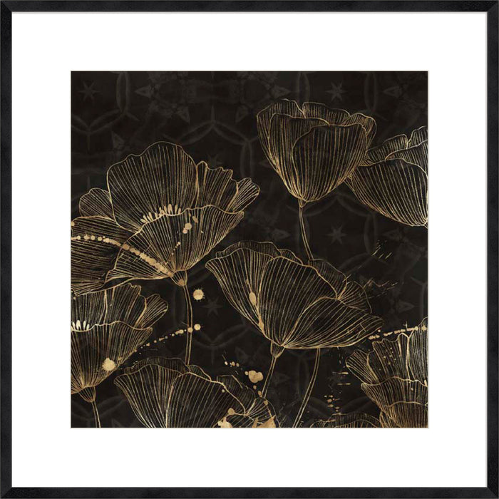 Midnight Blossoms I Wall Art