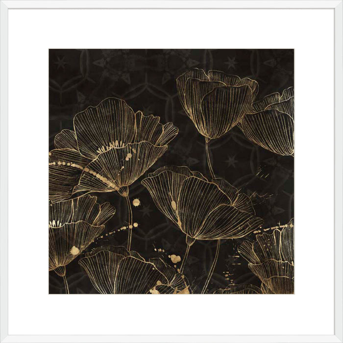 Midnight Blossoms I Wall Art
