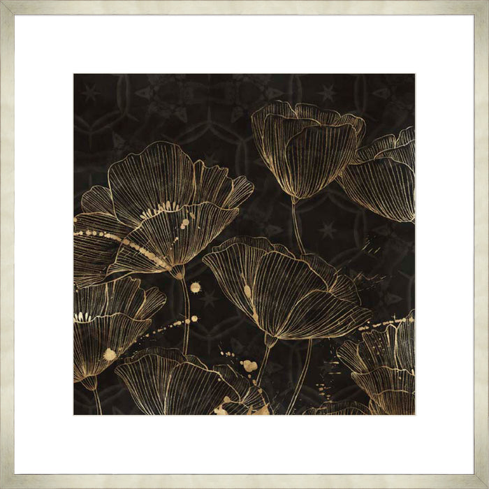 Midnight Blossoms I Wall Art