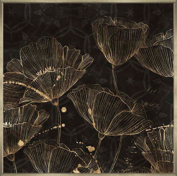 Midnight Blossoms I Wall Art