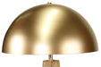 Molly Travertine Lamp - Sand
