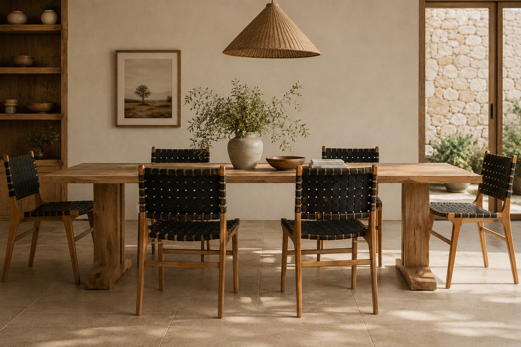 Monterey Dining Table - 2.4m - Natural 240cm