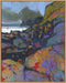 Morfa Cove Rocks Wall Art