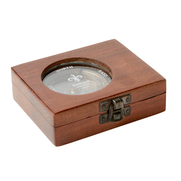 Box Compass - Brass