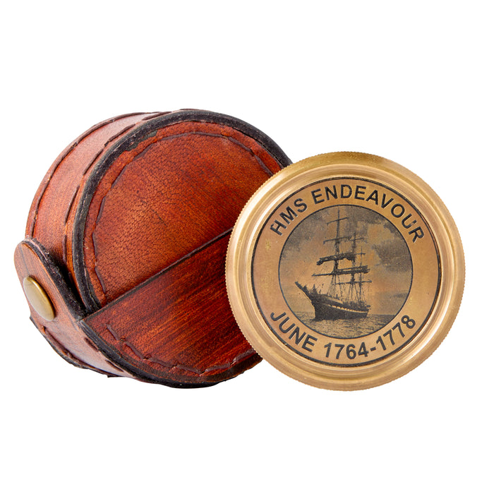 Endeavour Compass - Brass