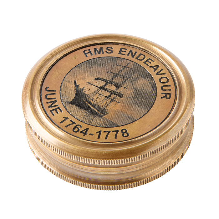 Endeavour Compass - Brass