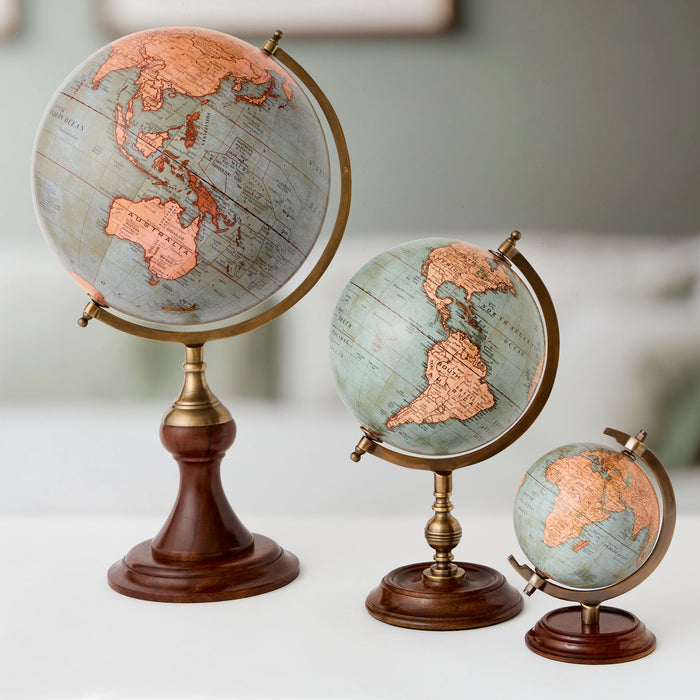 Discovery Globe 20cm - Brass