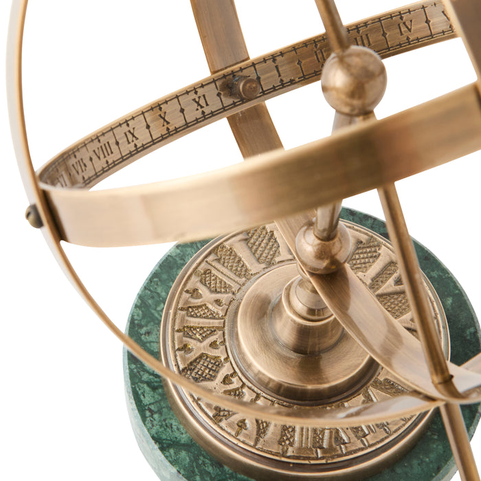 Sagittarius Armillary Sphere - Brass