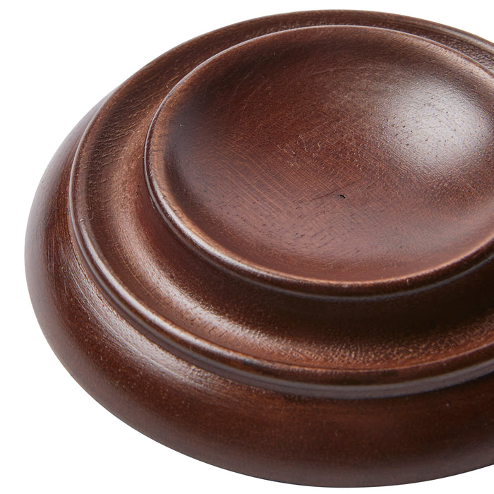 Acacia Wood Globe Base