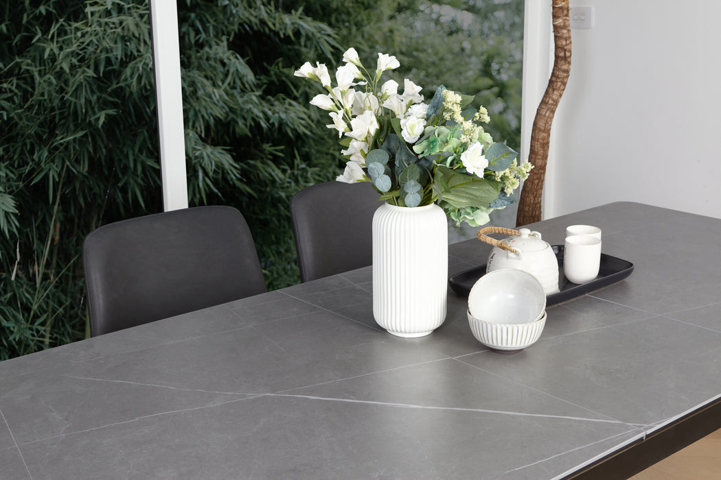 Nikita Extension Dining Table Bulgarian Grey