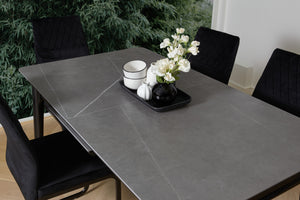 Nikita Extension Dining Table Bulgarian Grey