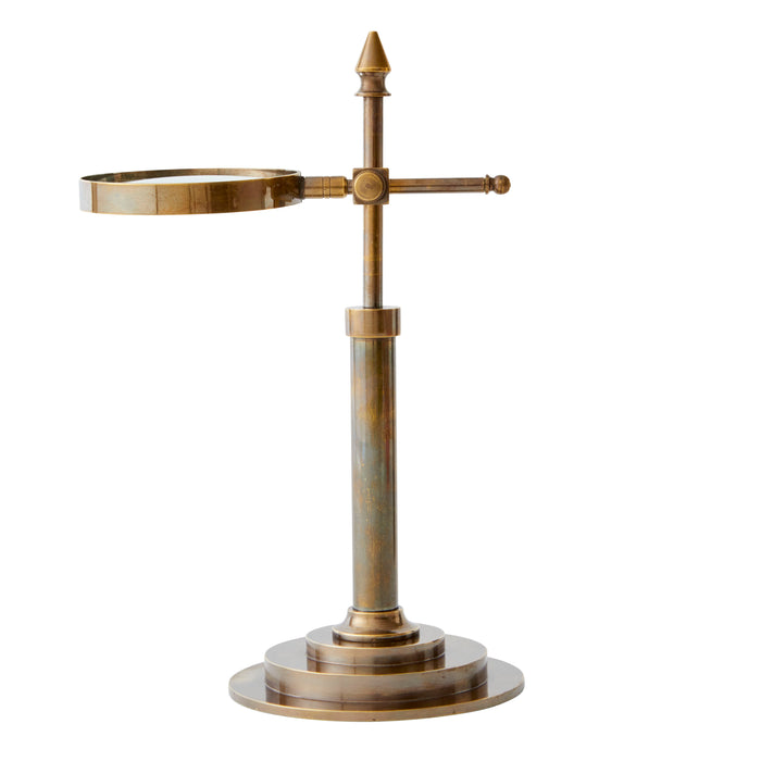 Darwin Desk Magnifier - Brass