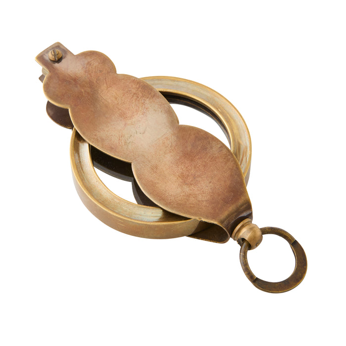 Folding Magnifier - Brass