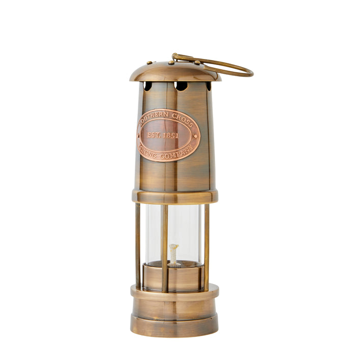 Eureka Miners Lamp - Brass