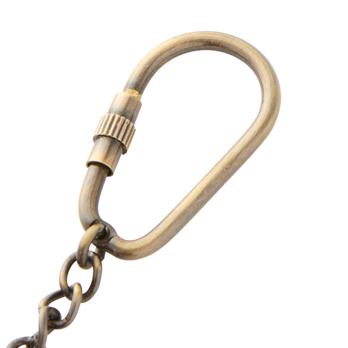 Call of the Bosun Keyring - Brass