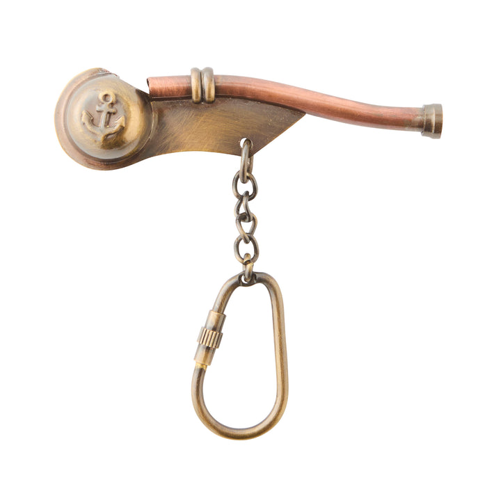 Call of the Bosun Keyring - Brass