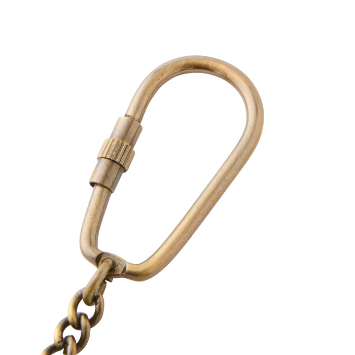 Submarine Keyring - Brass
