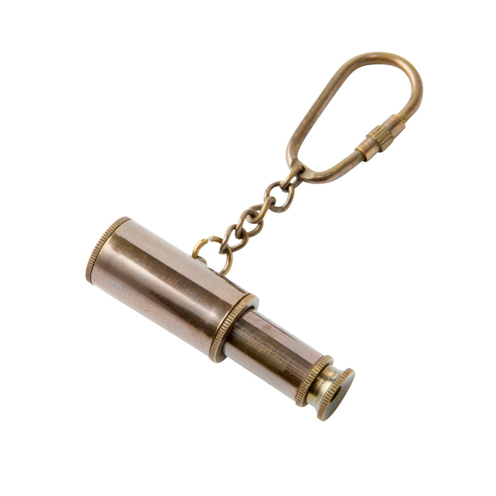 Telescope Keyring - Brass