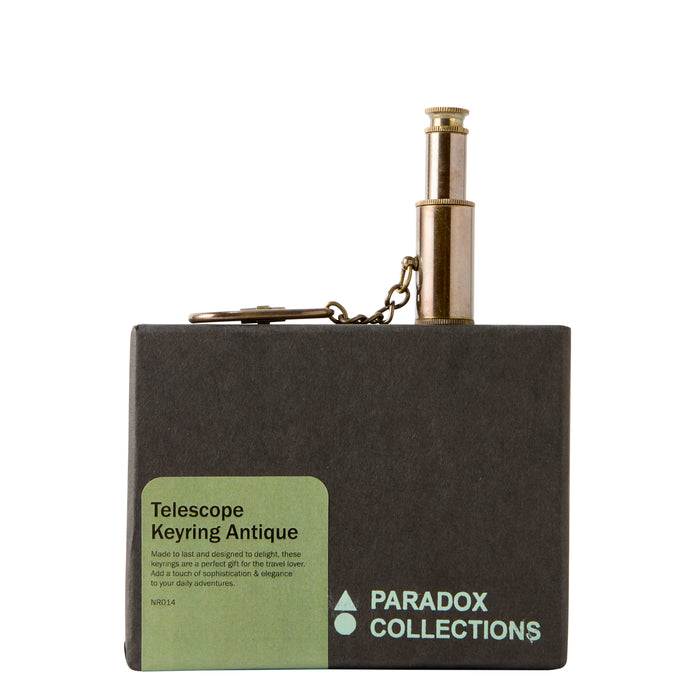 Telescope Keyring - Brass