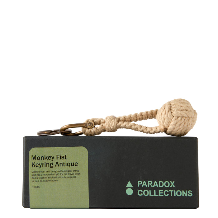 Monkey's Fist Keyring - Brass