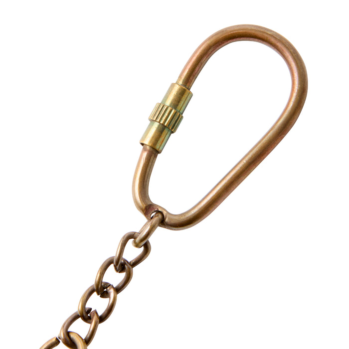 Bell Keyring - Brass