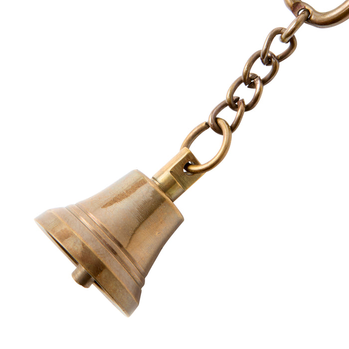 Bell Keyring - Brass