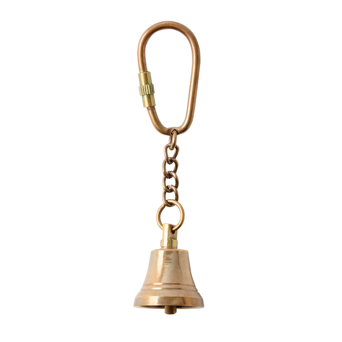 Bell Keyring - Brass