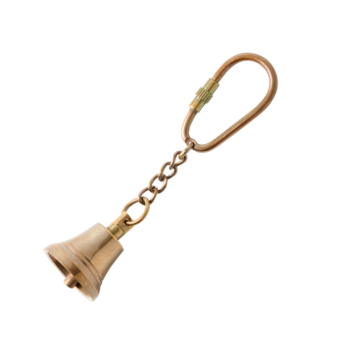 Bell Keyring - Brass