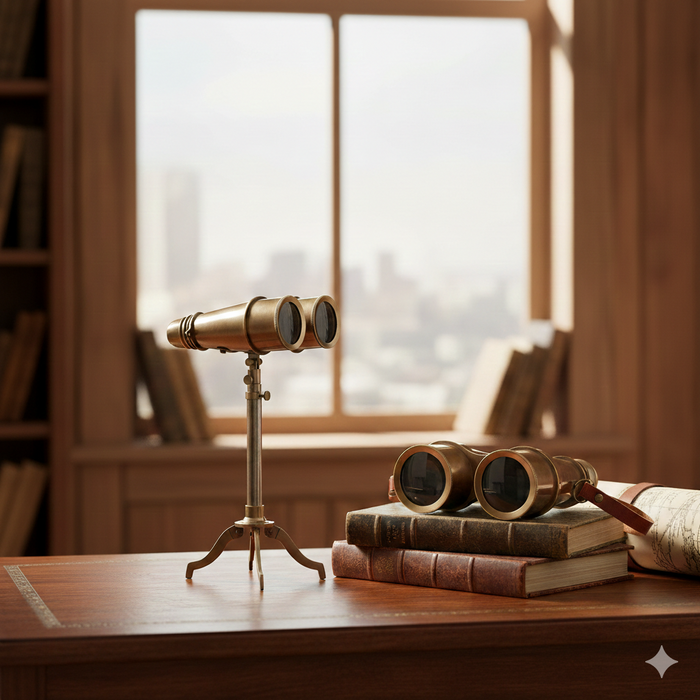Bronzed Binoculars
