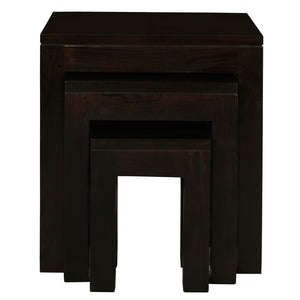 Amsterdam Nesting Table - Set of 3 (Chocolate)